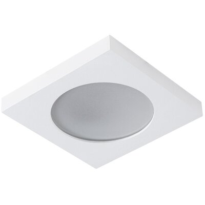 Kanlux Oprawa punktowa FLINI IP44 DSL-W biała kwadratowa bez oprawki 33121 33121