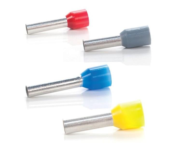 Końcówka tulejkowa izolowana 0,75/12 (100 szt.) Trytyt