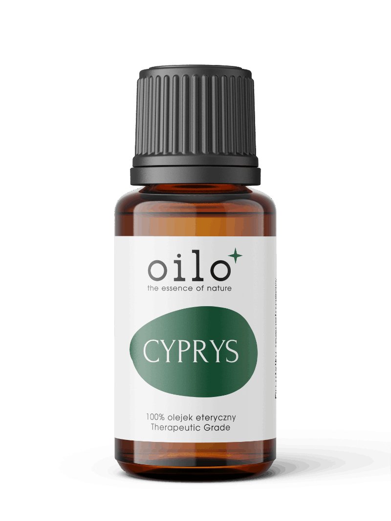 Olejek Cyprysowy BIO - cyprys 5 ml (na krążenie i oddech)