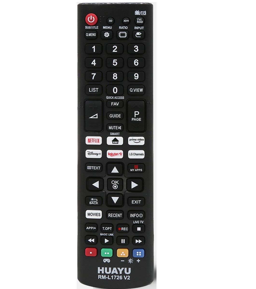 Pilot do LG NETFLIX DISNEY+ PRIME  RM-L1726V2