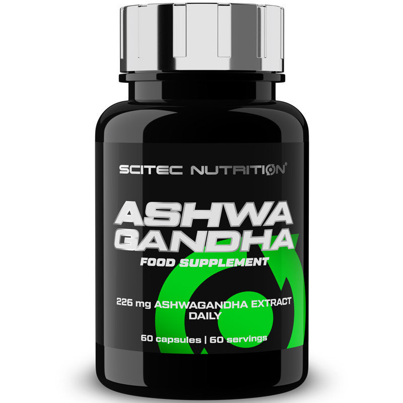 Zdjęcia - Aminokwasy Scitec Nutrition SCITEC Ashwagandha 60caps 