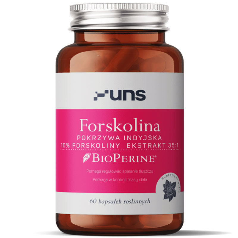 UNS Forskolina pokrzywa indyjska 60 kapsułek (5904238962299)
