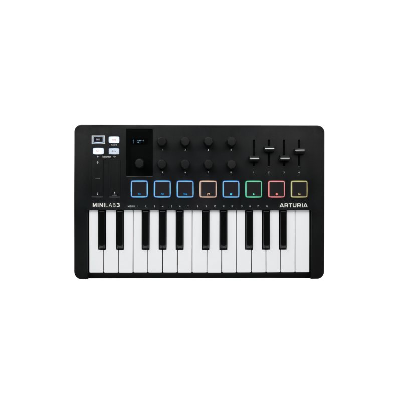 'ARTURIA MINILAB 3 BLACK KLAWIATURA STERUJĄCA ARTURIA ART000134'