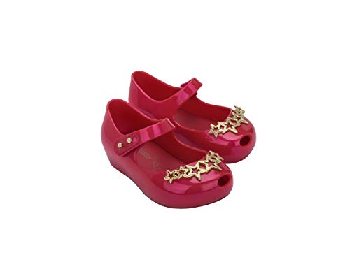 melissa Mini Ultragirl Stars BB, Kapcie, Czerwony, 27 EU, Czerwony, 27 EU