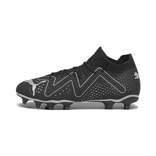 PUMA Męskie buty piłkarskie Future Match Fg/Ag, Puma Black Puma Silver, 40 EU