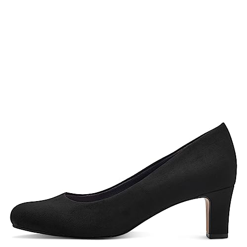Jana Damskie Softline 8-22470-41 wygodne uniwersalne buty klasyczne, biznesowe, proste, odświętne czółenka, czarny, 36 EU Weit