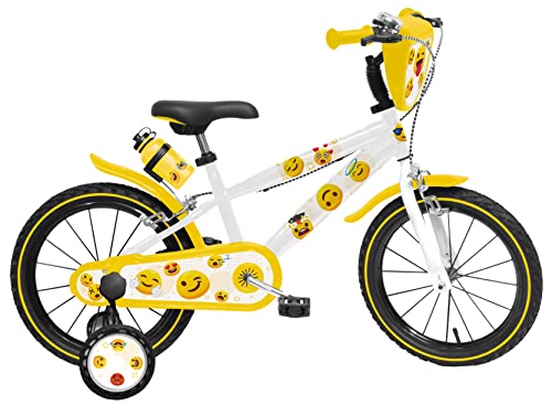 Mondo 25630, Bike 16 EMOTIC Unisex Dziecko, Wielobarwny