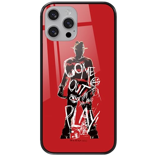 ERT GROUP etui na telefon Apple Iphone 13 MINI, case oryginalny i oficjalnie licencjonowany przez Horror, wzór Nightmare of Elm Street 006, wykonany z hartowanego szkła, etui ochronne