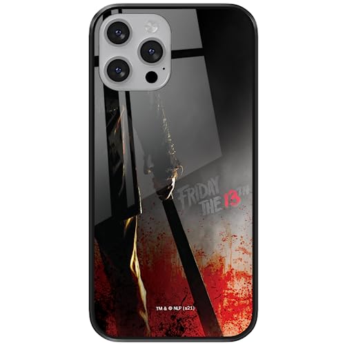 ERT GROUP etui na telefon Apple Iphone 13, case oryginalny i oficjalnie licencjonowany przez Horror, wzór Friday the 13th 012, wykonany z hartowanego szkła, etui ochronne