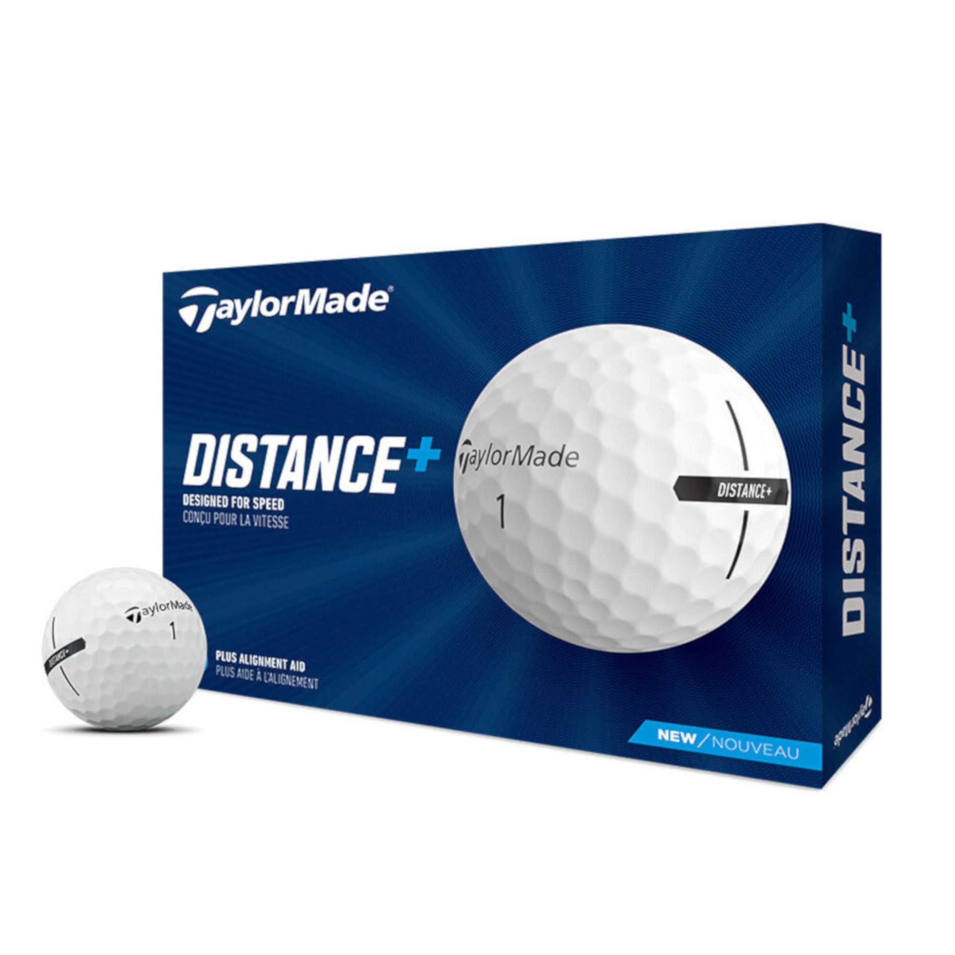 Piłki do golfa Taylordmade Distance+ x12