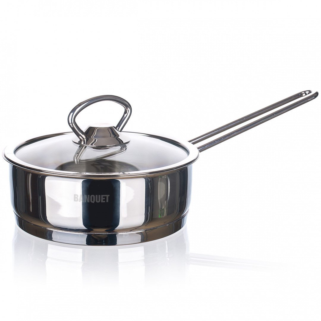 MINI RONDELEK 14cm Z POKRYWĄ BANQUET PICCOLO 600ml KLASYKA