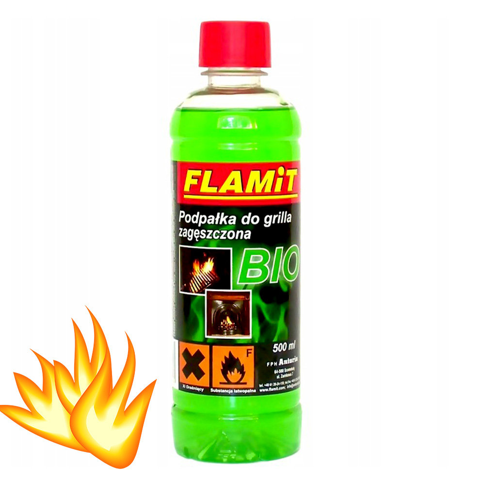 Flamit BIO Podpałka zagęszczona w płynie 0,5L 02304