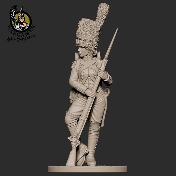Wargamer, Figurka, Celine the Old Guard Grenadier