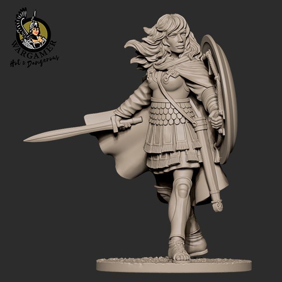 Wargamer, Figurka, Alexandra of Macedon, 28 mm