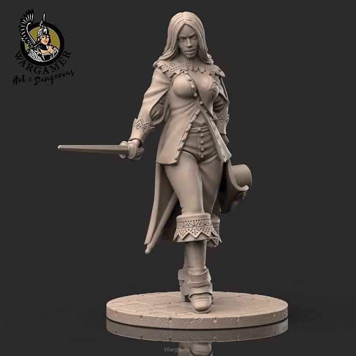 Wargamer, Figurka, Muszkieter Eloise - The Musketeer