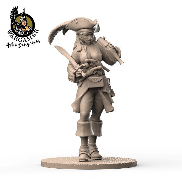 Jackie, the Pirate (28 mm)
