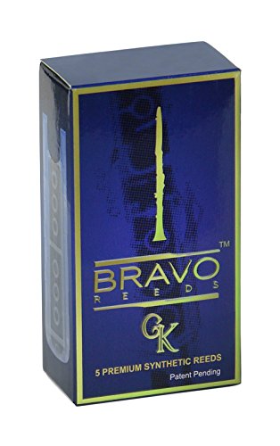 Bravo Reeds BR-C15 B trzcinek syntetyczny klarnetu płaski (5 szt.)