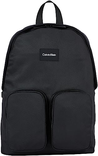 Calvin Klein Męskie plecaki Must T 2 Pckt BP, czarny Ck, jeden rozmiar, Ck czarny, Rozmiar Uniwersalny