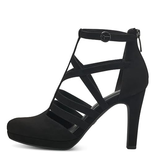 Tamaris Damskie czółenka 1-1-24493-41, czarne, 39 EU, czarny, 39 eu