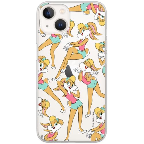 ERT GROUP etui na telefon Iphone 13 MINI, case oryginalny i oficjalnie licencjonowany przez Looney Tunes, wzór Lola 003, optymalnie dopasowane, plecki z TPU częściowo przeźroczyste