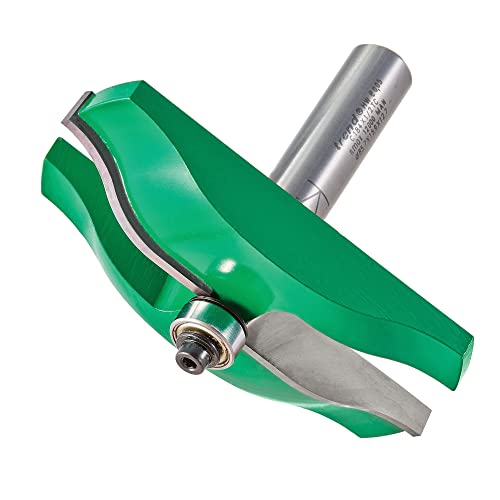 Trend C184 X 1/2TC Ogee Cutter 22 mm Promień 86 mm Średnica 1 srebrny