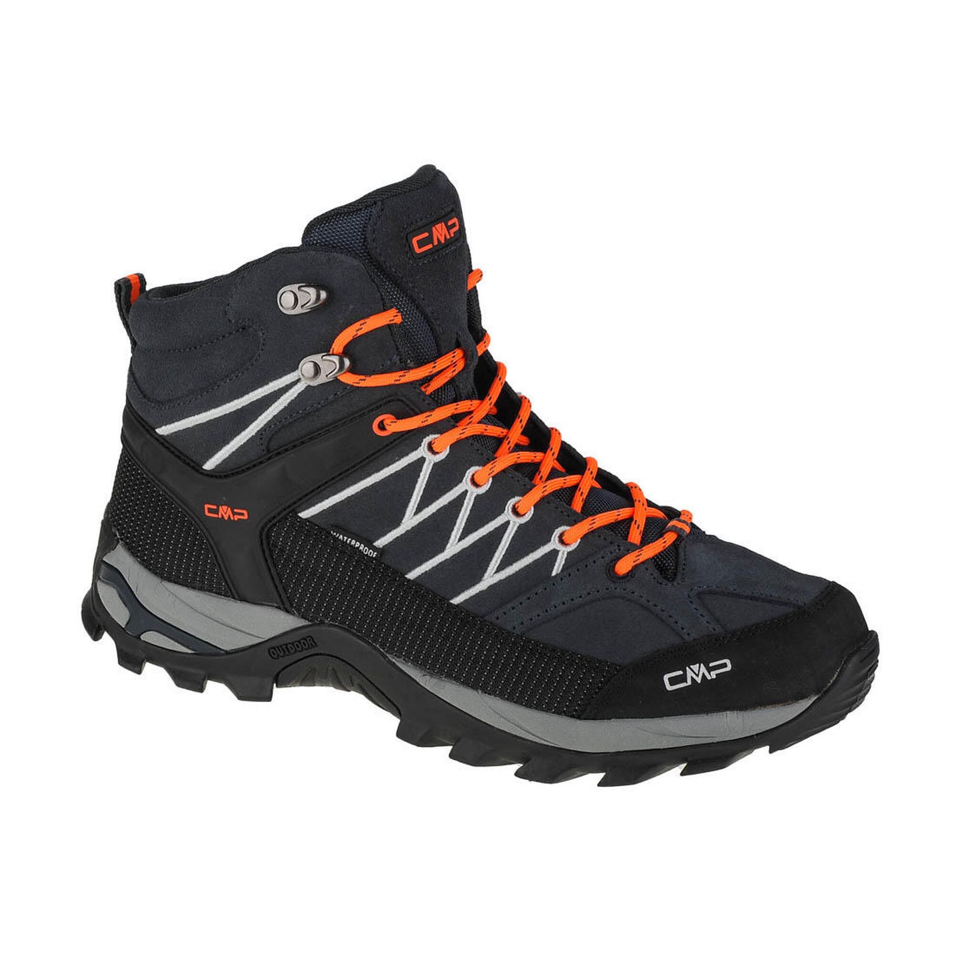 CMP Campagnolo Campagnolo Rigel WP Buty trekkingowe Mid Mężczyźni, zielony/czarny EU 45 2022 Trapery turystyczne 3Q12947-56UE-45