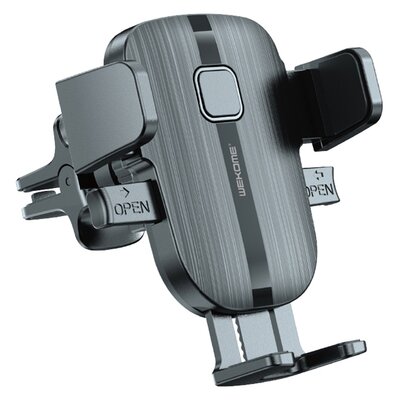 WEKOME WA-S54 K Captain Series - Mechaniczny uchwyt samochodowy do telefonu 4,7”- 7,2” (Czarny)