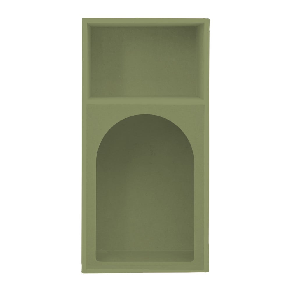 Zielona dziecięca szafka nocna z półką Orson – Really Nice Things