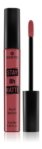 Essence Stay 8h MATTE Liquid Lipstick Matowa pomadka w płynie 04 Mad about you 3ml