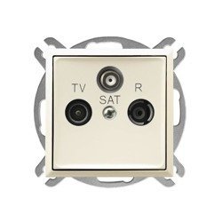 Ospel ARIA Gniazdo RTV-SAT końcowe ECRU ARIA GPA-US/M/27