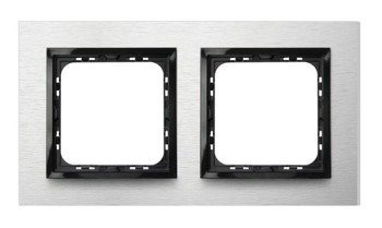 Ospel Impresja szczotkowane aluminium ramka R-2YAC/62/25 R-2YAC/62/25