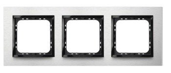 Ospel Impresja szczotkowane aluminium ramka R-3YAC/62/25 R-3YAC/62/25
