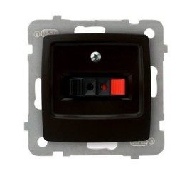 Ospel elektro Gniazdo głośnikowe Pojedyncze - Karo GG-1S/M/40