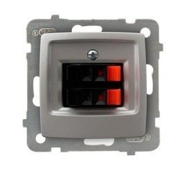 Ospel elektro Gniazdo głośnikowe Podwójne - Karo GG-2S/M/43