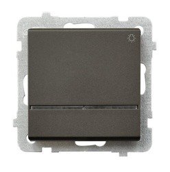 Ospel Sonata czekoladowy łącznik światło ŁP-5RS/m/40 ŁP-5RS/m/40
