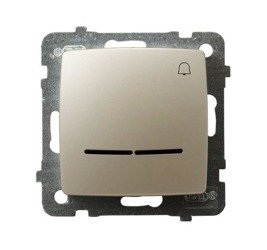 Ospel Karo ecru łącznik dzwonkowy ŁP-6SS/m/42 ŁP-6SS/m/42