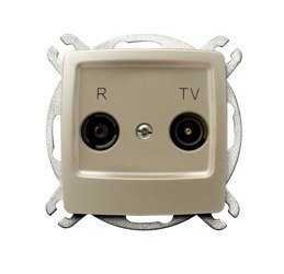 Ospel elektro Gniazdo RTV końcowe ZAR-1 - Karo GPA-SK/M/42