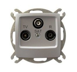Ospel elektro Gniazdo RTV-SAT końcowe - Karo GPA-SS/M/43