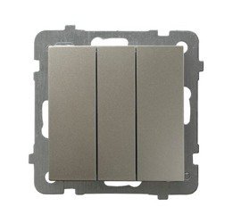 Ospel AS satyna łącznik potrójny ŁP-13G/m/45 ŁP-13G/m/45