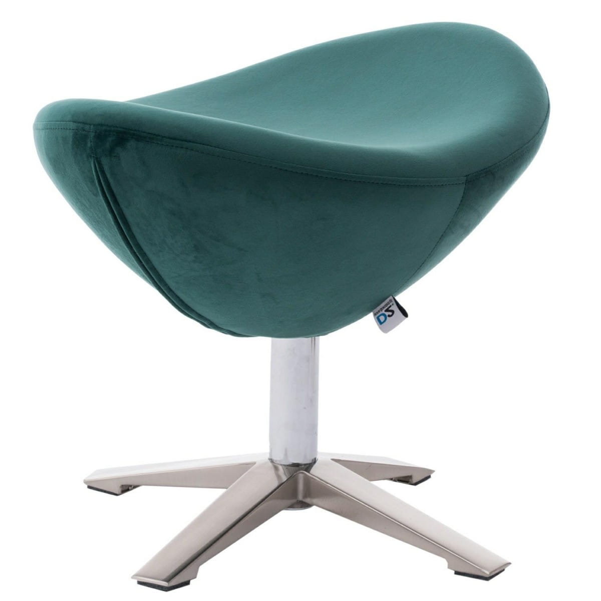 D2.Design Design Podnóżek Jajo Velvet zielony ciemny 165298 [12592619]