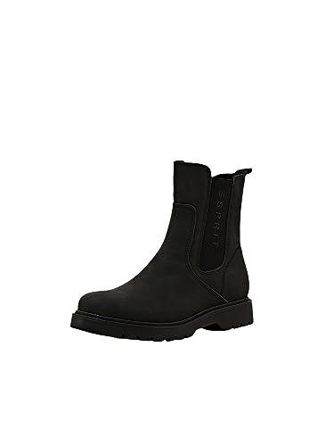 ESPRIT Modne damskie sztyblety, 001/BLACK, 37 EU, 001 Black, 37 EU