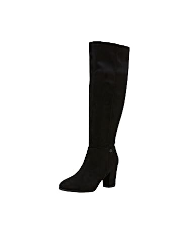 ESPRIT Modne damskie kozaki do kolan, 001/BLACK, 37 EU, 001 Black, 37 EU