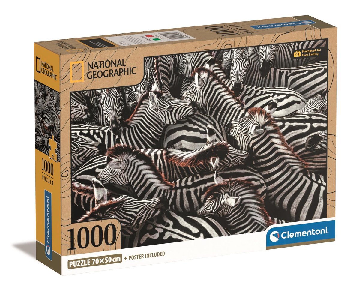 Puzzle 1000 Compact National Geographic Clementoni