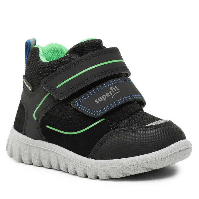 Trzewiki Superfit 1-006189-0000 M Black/Green