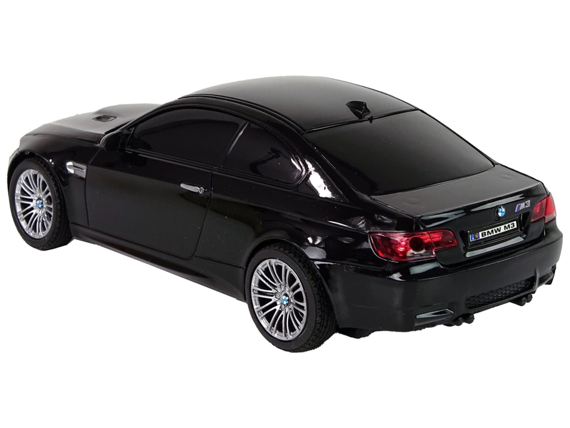 Auto R/C BMW M3 Czarne Pilot Światła 1:28