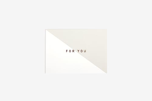Dailylike Szara kartka z życzeniami dla Ciebie 9,7x7cm.