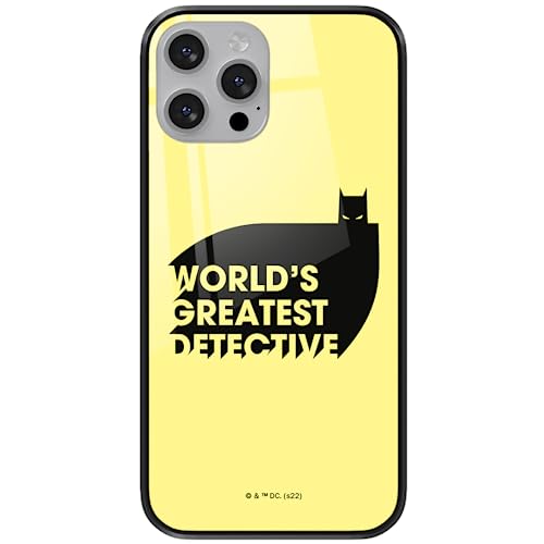 ERT GROUP etui na telefon Apple Iphone 13, case oryginalny i oficjalnie licencjonowany przez DC, wzór Batman 051, wykonany z hartowanego szkła, etui ochronne