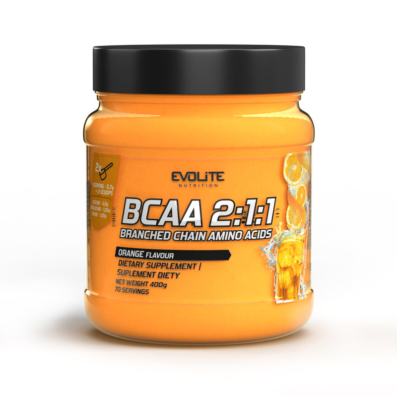 Evolite Nutrition BCAA 2:1:1, 400 g