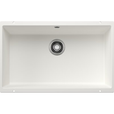 Blanco Zlewozmywak ROTAN 700-U z korkiem manualnym biały 521 346