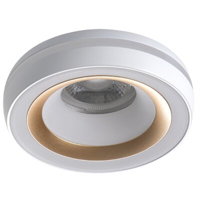 Kanlux 35287 - Oprawa wpuszczana ELICEO 10W biała/złota